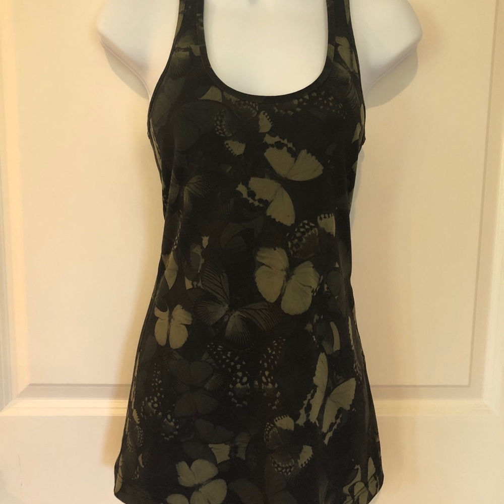 Lululemon butterfly tank. Worn 2-3 times. EUC